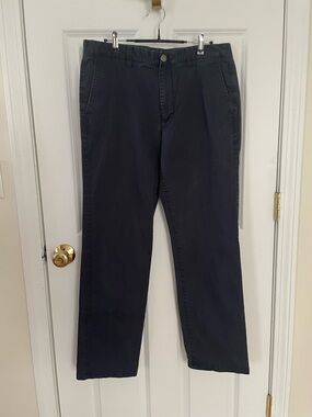 Bonobos Navy Straight Chino Pants 34 x 32